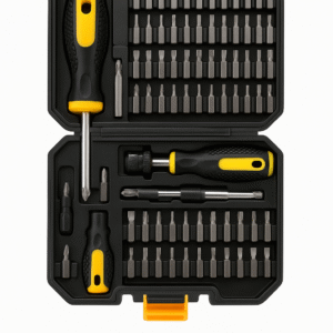 Juego de Destornilladores 42 Piezas con Punta Imantada